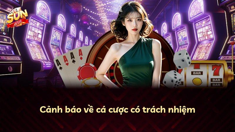 Cảnh báo về cá cược có trách nhiệm