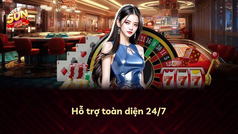 Hỗ trợ toàn diện 24/7