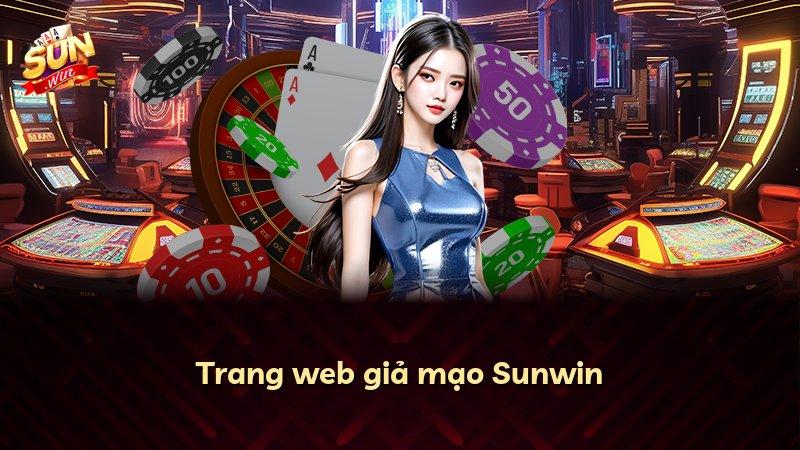 Trang web giả mạo Sunwin
