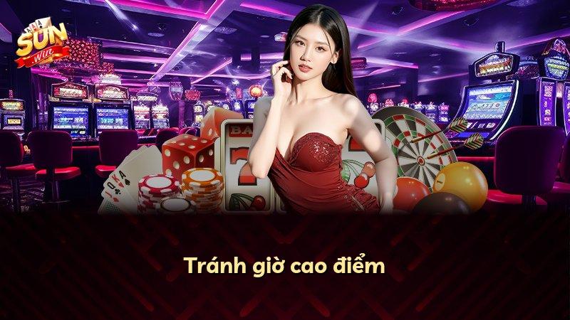 Tránh giờ cao điểm